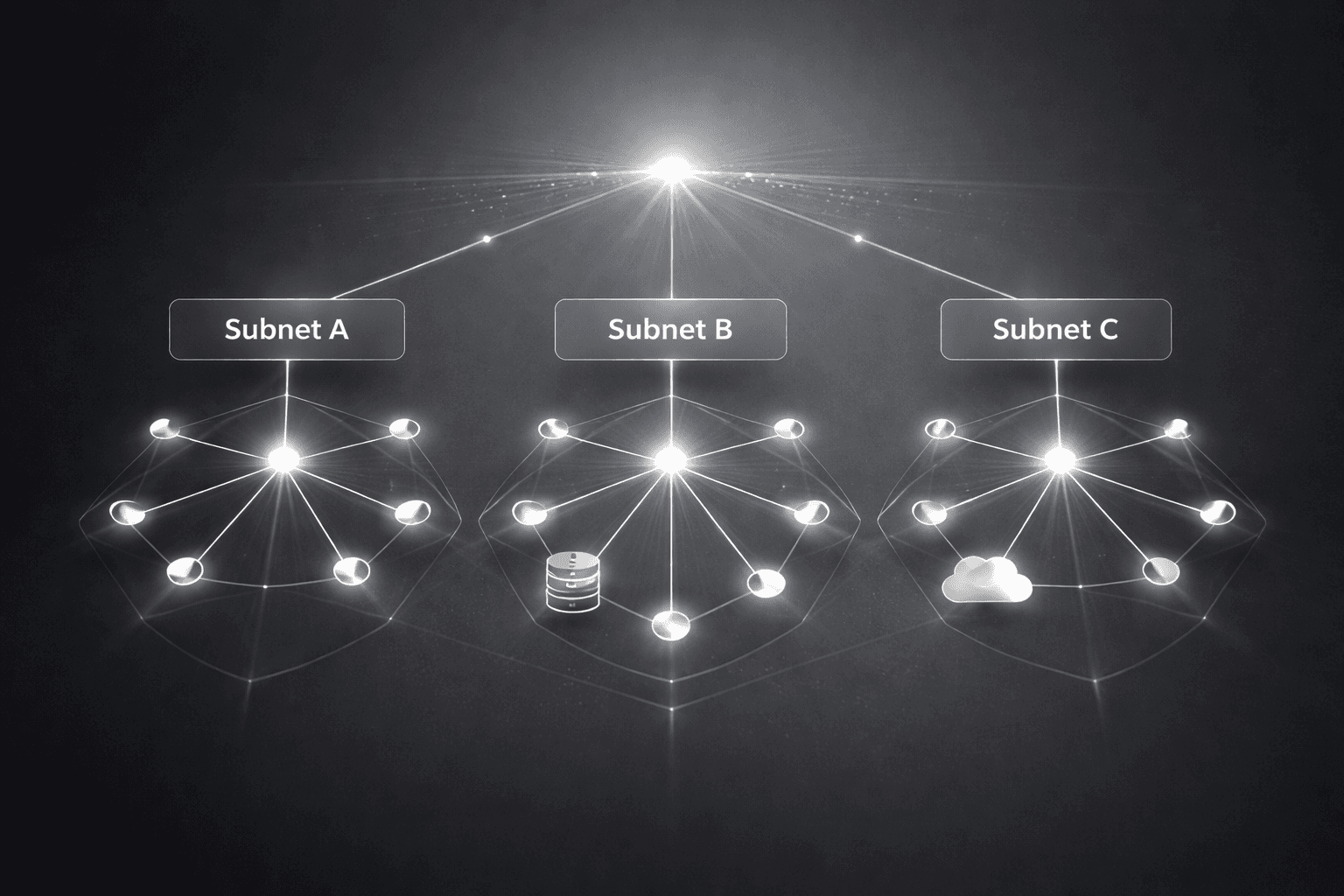 Rendix subnet systems visualization.